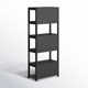 Versa 77'' H x 31.5'' W Solid Wood Standard Bookcase