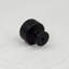 Matt Black Reeded Knob-128905941