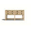 18 in. Solid Wood Console Table