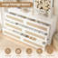 Commode de chambre de bébé en rotin pour chambre à coucher, commode moderne en bois à 6 tiroirs, table d'appoint en bois large-1293517751