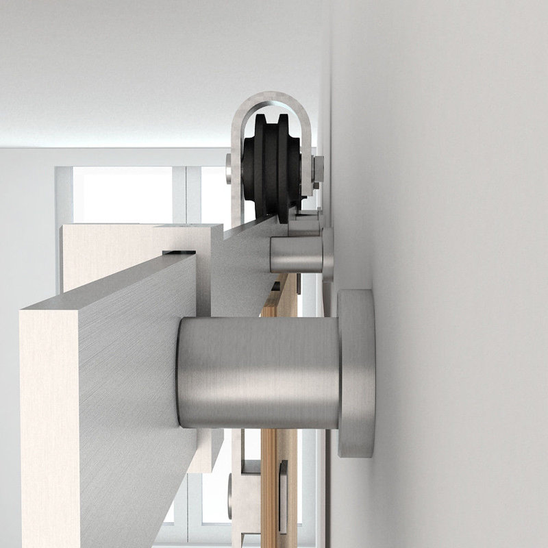 Ensemble de quincaillerie coulissante pour porte de grange simple standard, 72 po