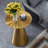 Modholic Anna Side Table, Gold - Gold-461428648