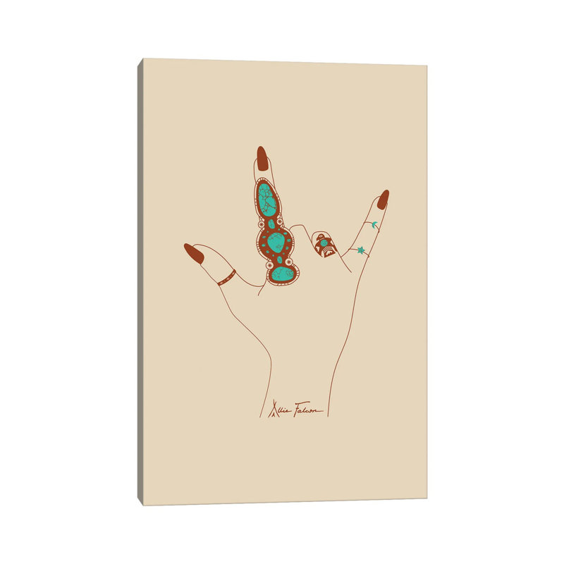Love Love par - Toile tendue, H 60 po x l 40po x P 1,5 po