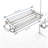 Stainless Steel Towel Rack with Double Bars and Shelf - Wall Mount Bathroom Towel Holder - Polished Chrome Finish - Durable and Rust-Resistant SUS 304 Construction