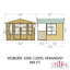 Woburn Handmade Shiplap Summerhouse with Veranda 10 ft x 9 ft