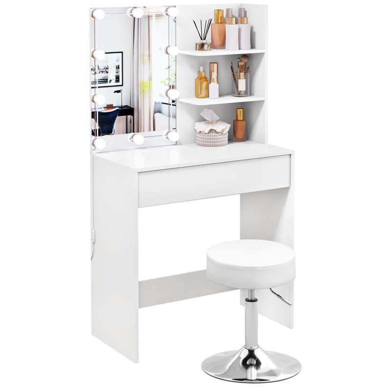 Carlon Dressing Table with Mirror