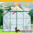 8X8 Ft Double Door Polycarbonate Greenhouse Raised Base And Anchor Aluminum Heavy Duty Walk-In Greenhouses For Outdoor Backyard In All Season-118993098-118993106