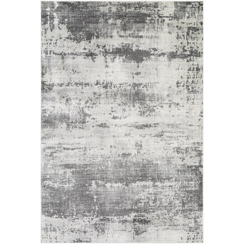 Abstract Indoor Rug, Rectangle 2' x 2'11"