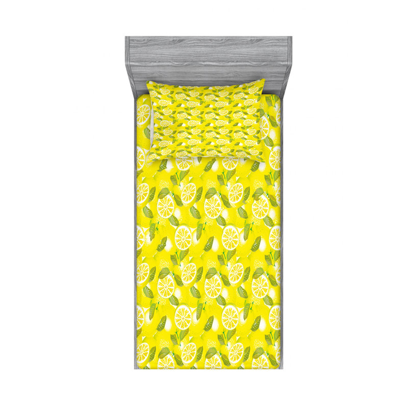 Microfiber Sheet Set, Twin XL Sheet Set with Fitted Sheet
