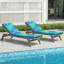  Coussin de patio d'extérieur 3 po