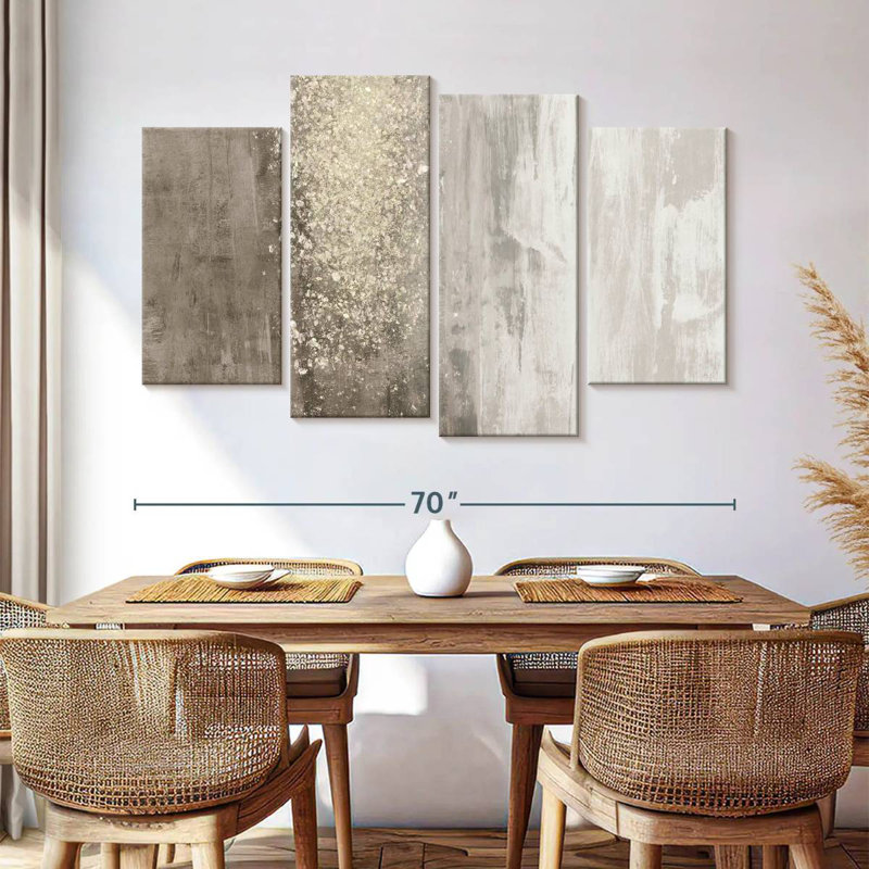 Avery Glitter Rain II, 42" H x 68" W