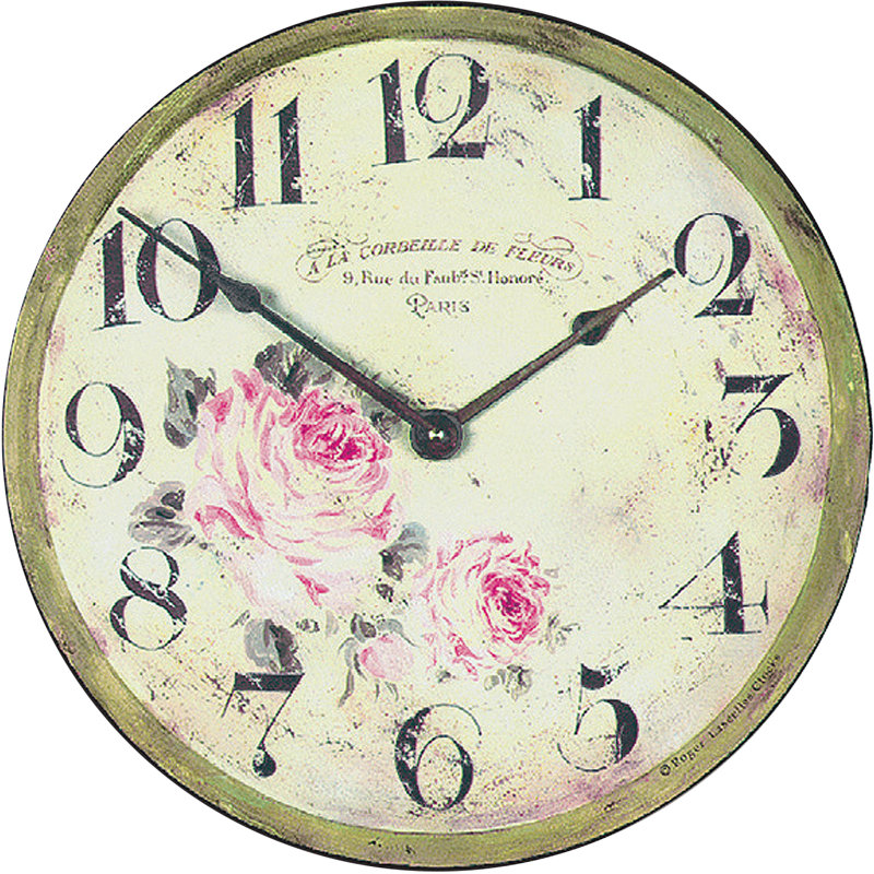 Florist Shop Wall Clock - 36cm