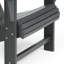 Ensemble 3 pièces de chaise Adirondack résistant aux rayons UV Lucus et table d'appoint-501461959