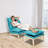 Single Lazy Sofa With Stool-2009426397