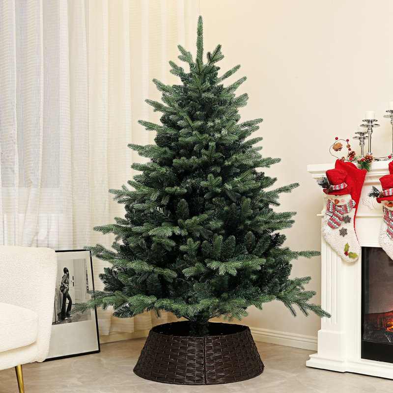 Artificial Christmas Tree, 4.92ft H x 3.61ft W x 3.61ft D