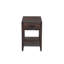 Table de bout en bois massif avec rangement Gaugain