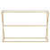Sabrina 45'' Glass Top Console Table