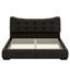 Modern PU Upholstered Queen Bed With Ergonomic Wingback Headboard, No Box Spring Needed, Cream-1778193669