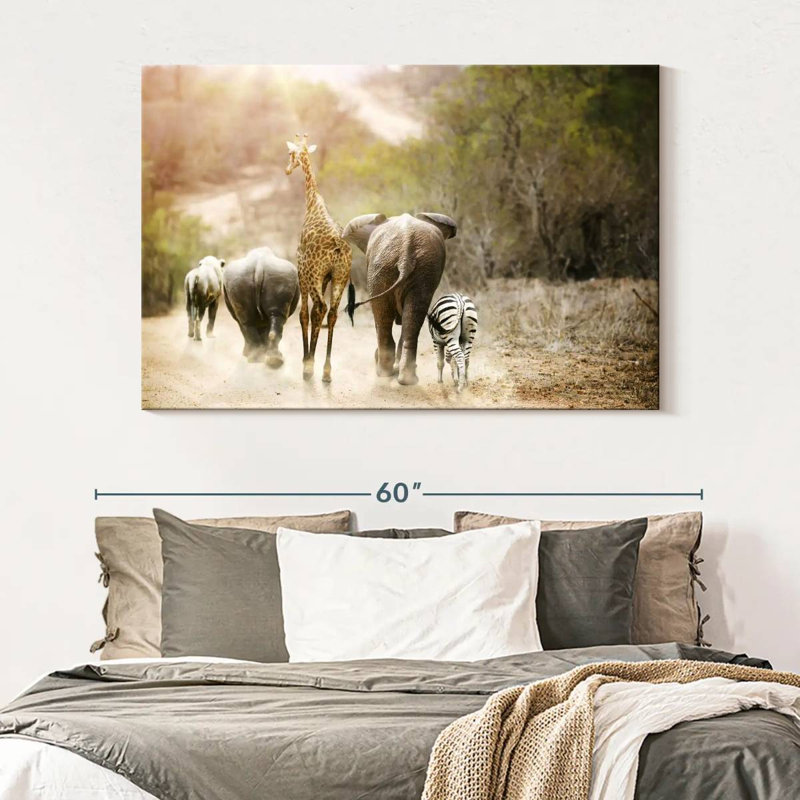 Safari Brampt Friends, 34" H x 51" W