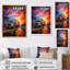 Camion 53 pieds Sublime Paysages I - décoration murale camion-349535771-349535745