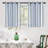 Semi Sheer Grommet Linen Chris Stripe Patterned Curtains-410756930-405033865