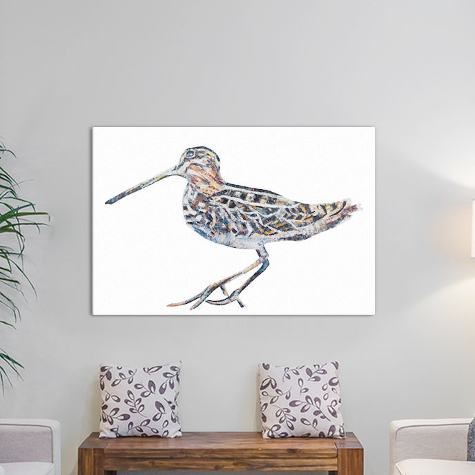 « timberdoodle », reproduction sur toile, H 8 po x l 12 po x P 0,75 po