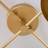 4-Light Dimmable Linear Sputnik Semi-Flush Mount