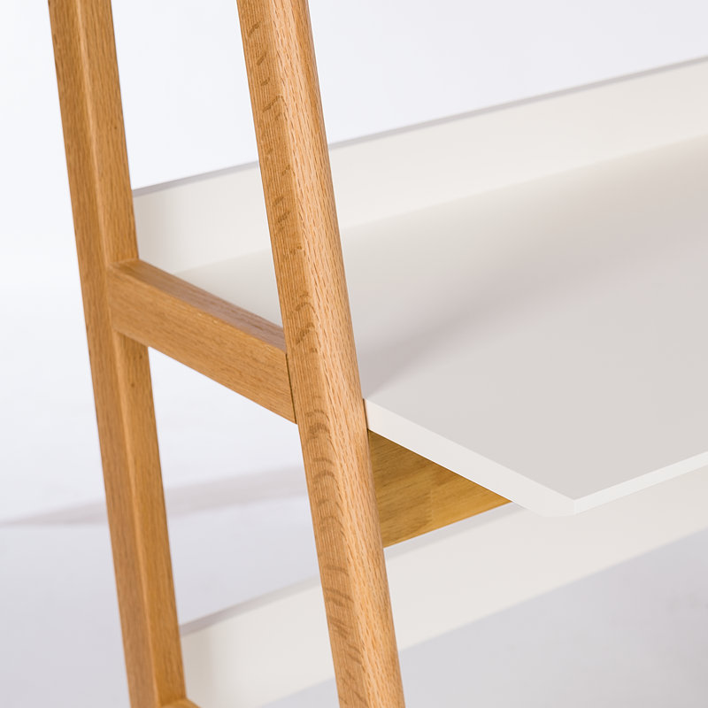 LINDHOLM ladder desk with shelves