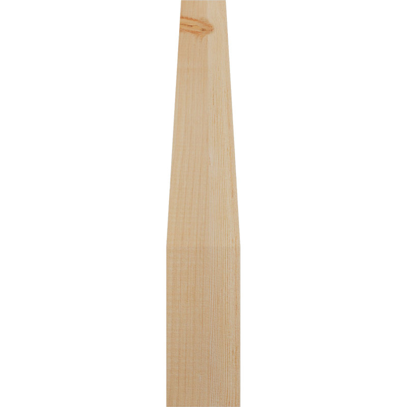 Attelle de genou olympique, Sapin de Douglas, Attelle lisse, H 24 po x l 3,5 po x P 18 po
