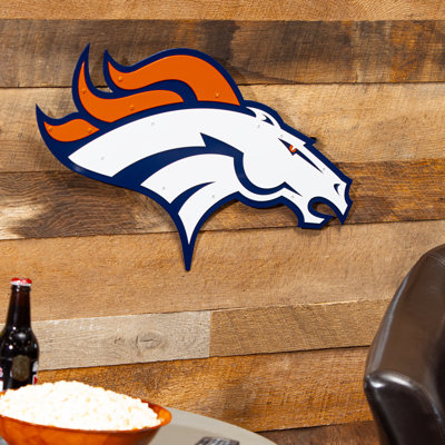 Art mural en métal Denver Broncos