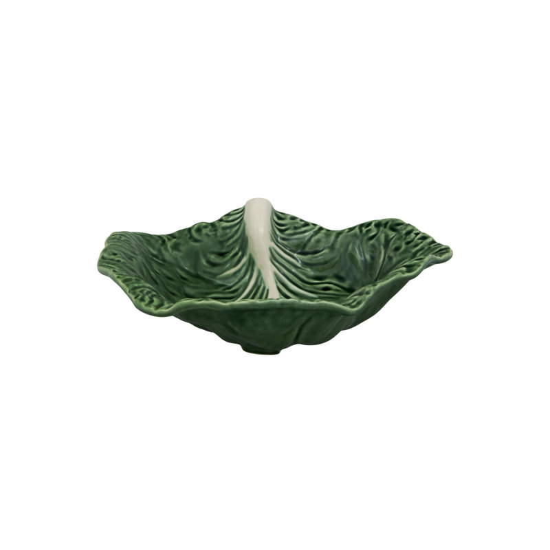 Bol de service de feuille de travers Cabbage