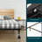 Pomona Advanced Bed Frame with Steel Rivets-476839687