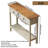 Farmhouse Console Table Entryway Table Sofa Table Rustic Side Table With Storage Drawer-1387920785