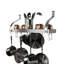 Handcrafted Gourmet Stainless Steel Wall Mounted Pot Rack-967694501