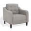 Fauteuil capitonné large Heuton 32,4 po-1482356970