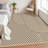 Area Rugs for Living Room, Soft Bedroom Rugs, Geometric Print Non-Slip Modern Rug, Stain Resistant Carpets for Office Nursery Dining Room-1569120342-1569120364