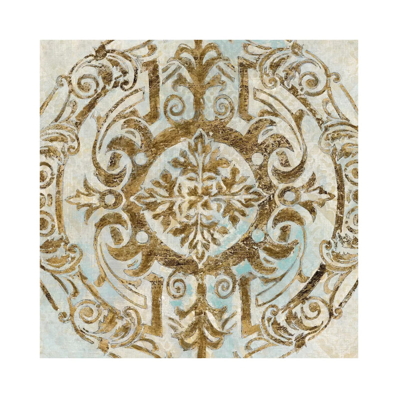 Boho Medallion II by Tava Studios - Wrapped Canvas Print, 30.48 cm H x 30.48 cm W