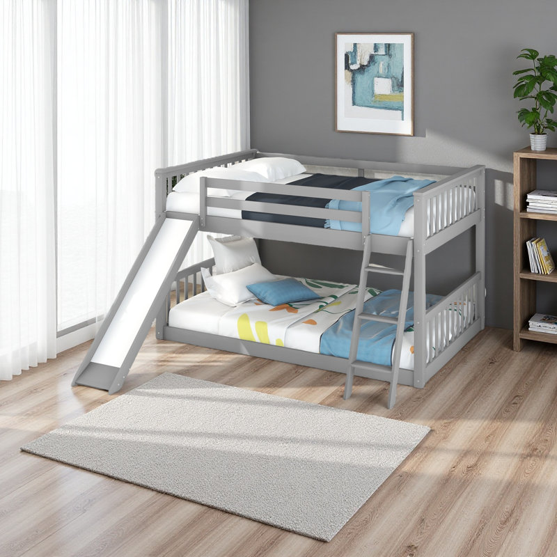 Bunk Bed With Convertible Slide And Ladder