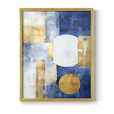ABSTRACT Series DXXIV  -Premium Framed Print -Ready to Hang - No Nails Required