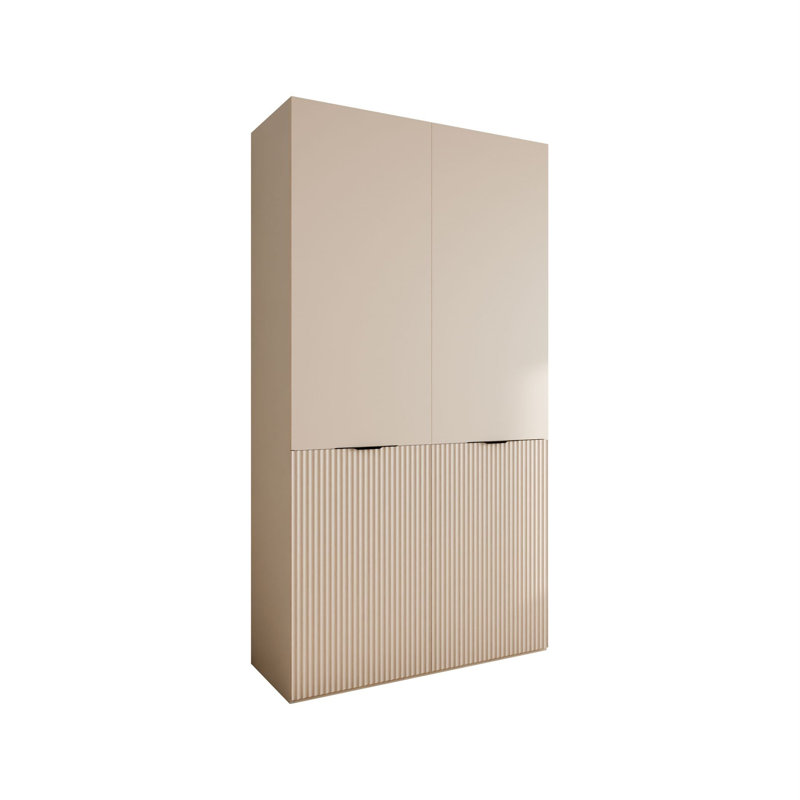 2 Door Manufactured Wood Wardrobe