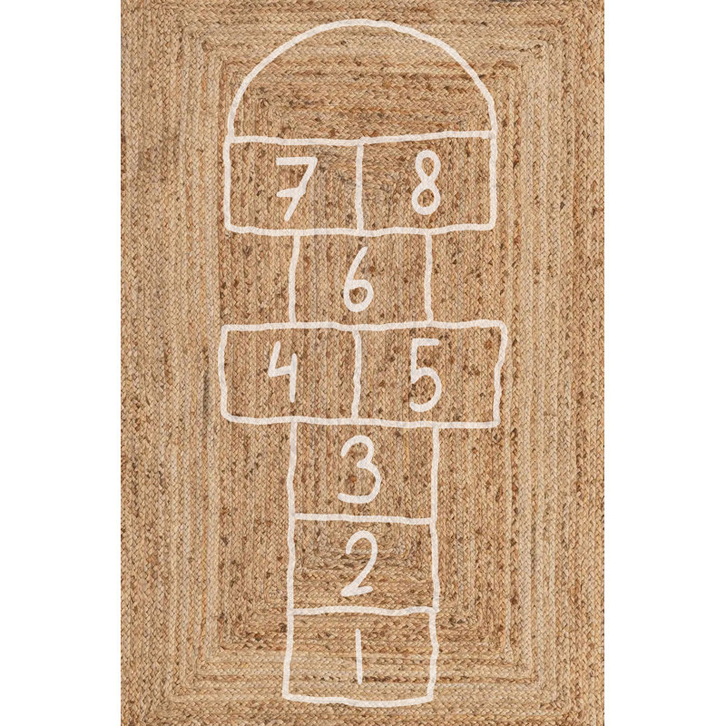Iohanna Vinyl Machine Printed 150cm X 225cm Area Rug