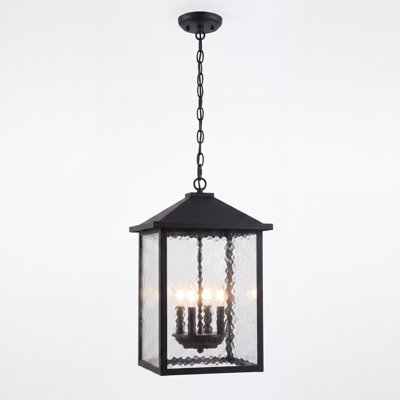 Lanterne suspendue d'extérieur 3 lumières