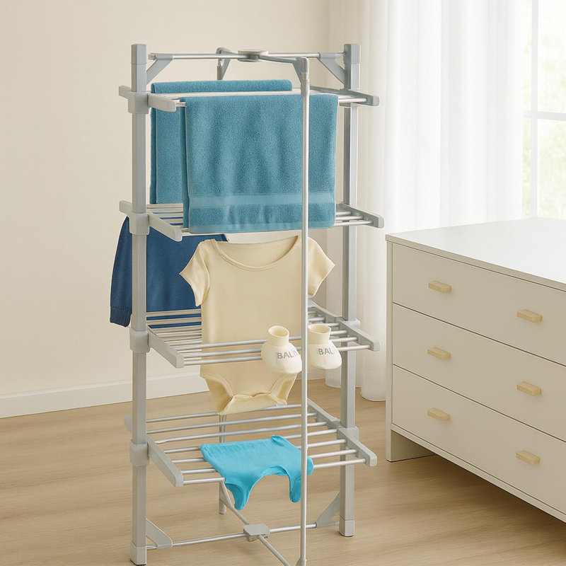 Aluminum Freestanding Drying Rack