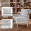 Fauteuil d'appoint en bois massif Millissa Farmhouse-21241749