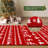 Christmas Decorative Area Rug Machine Washable Rug with Non-Slip Backing-106259979