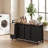 Laundry Hamper with 4 Pull-Out And Removable Bags-534999743