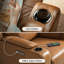 Fauteuil inclinable électrique en cuir véritable à paroi zéro avec appui-tête réglable, ports de charge USB et Type-C-131256410