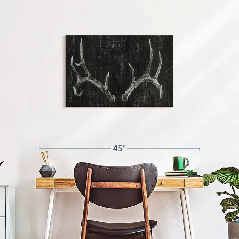 Senne Rustic Antlers I, 20" H x 30" W