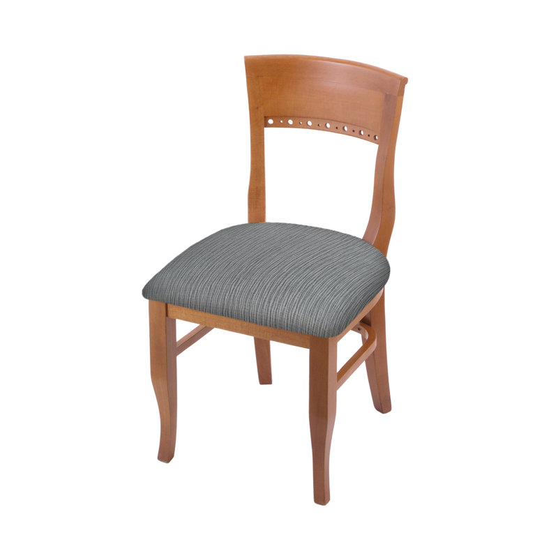 Hampton 19.25'' H Upholstered Beech Side Chair, Medium, Graph Alpine
