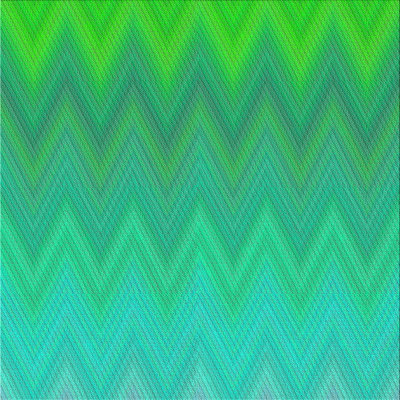 Tapis vert / bleu à motifs Cotillard